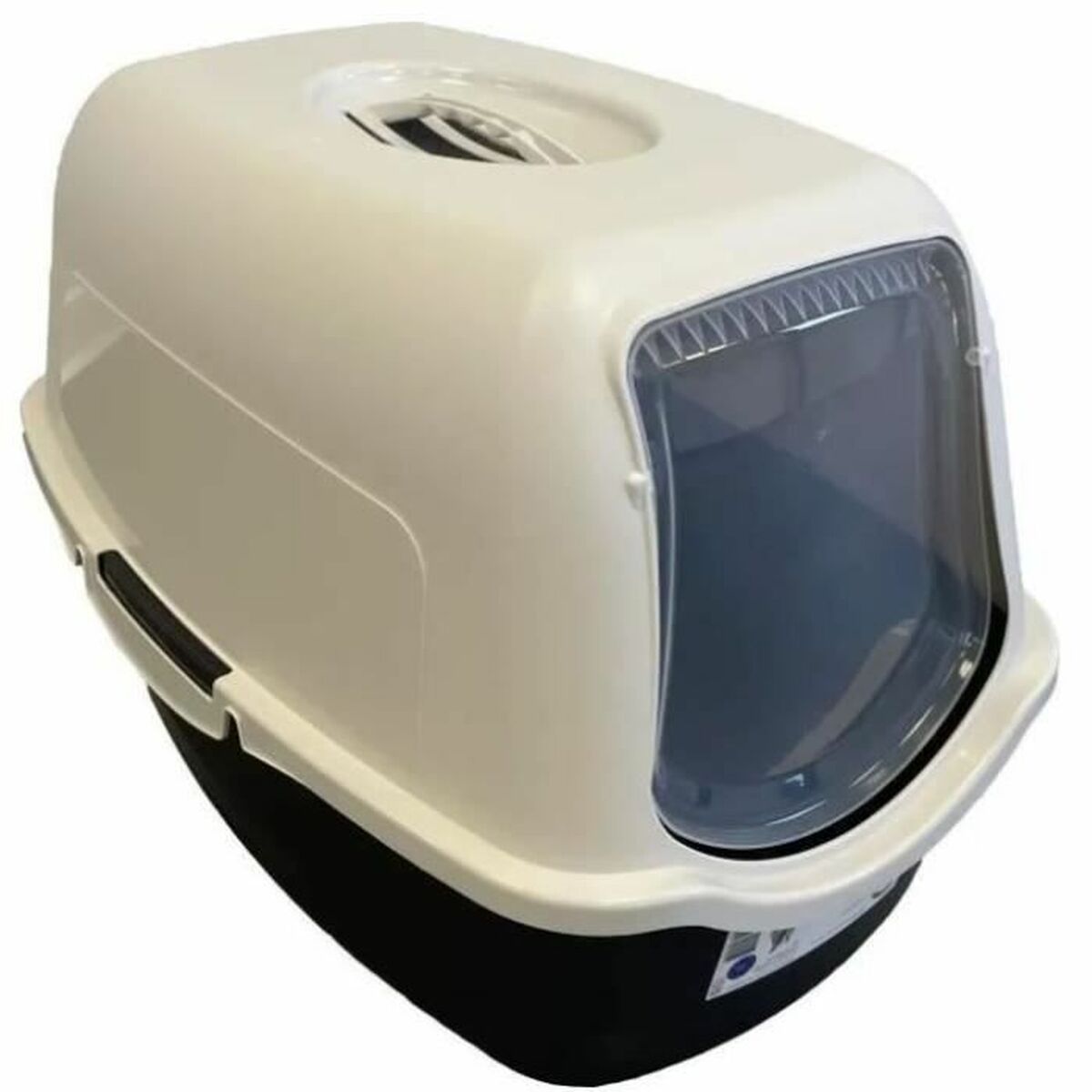 Caixa de Areia para Gatos Petdesign Branco/Preto